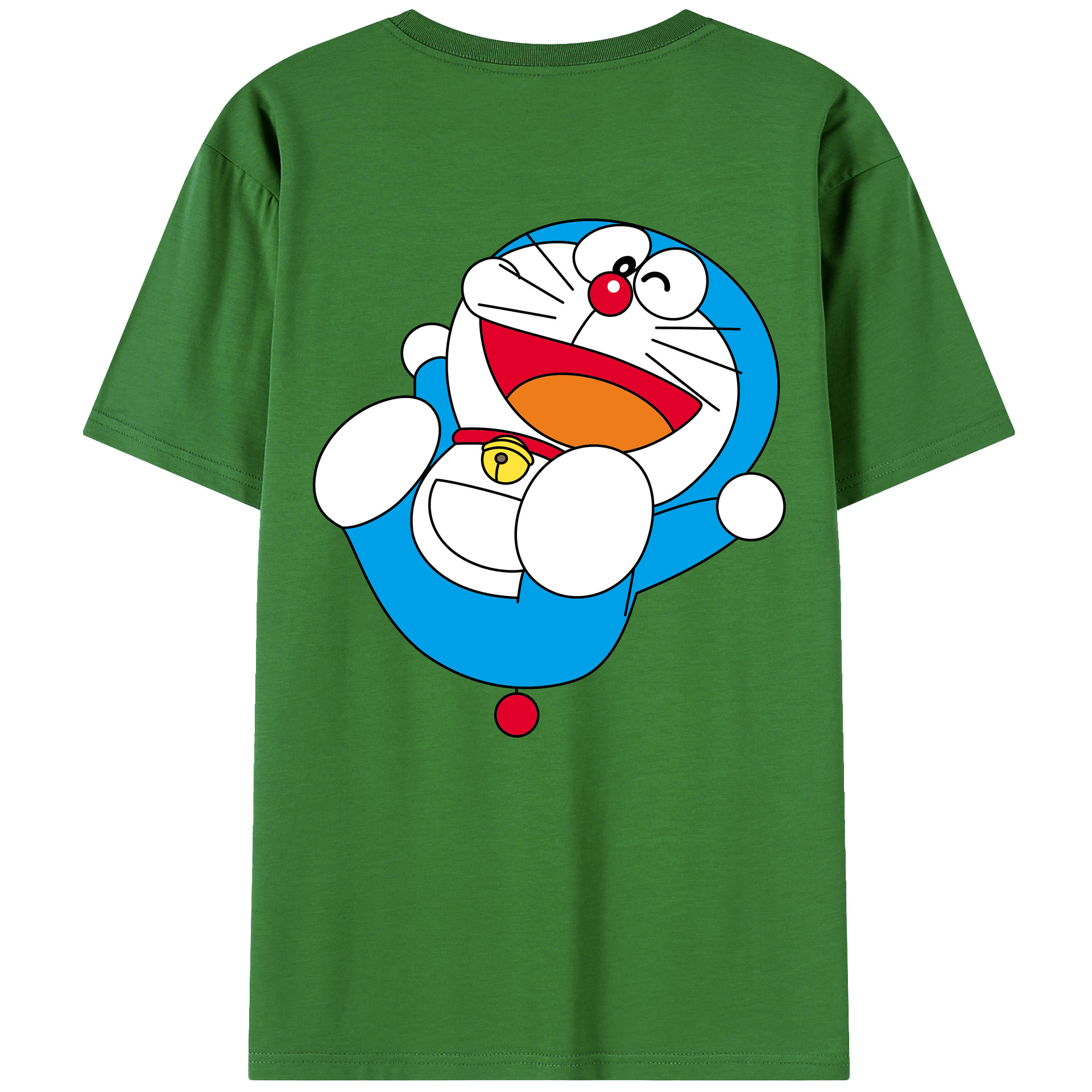 （画像用） ドラえもん Doraemon レディース半袖Tシャツ(バックプリント)